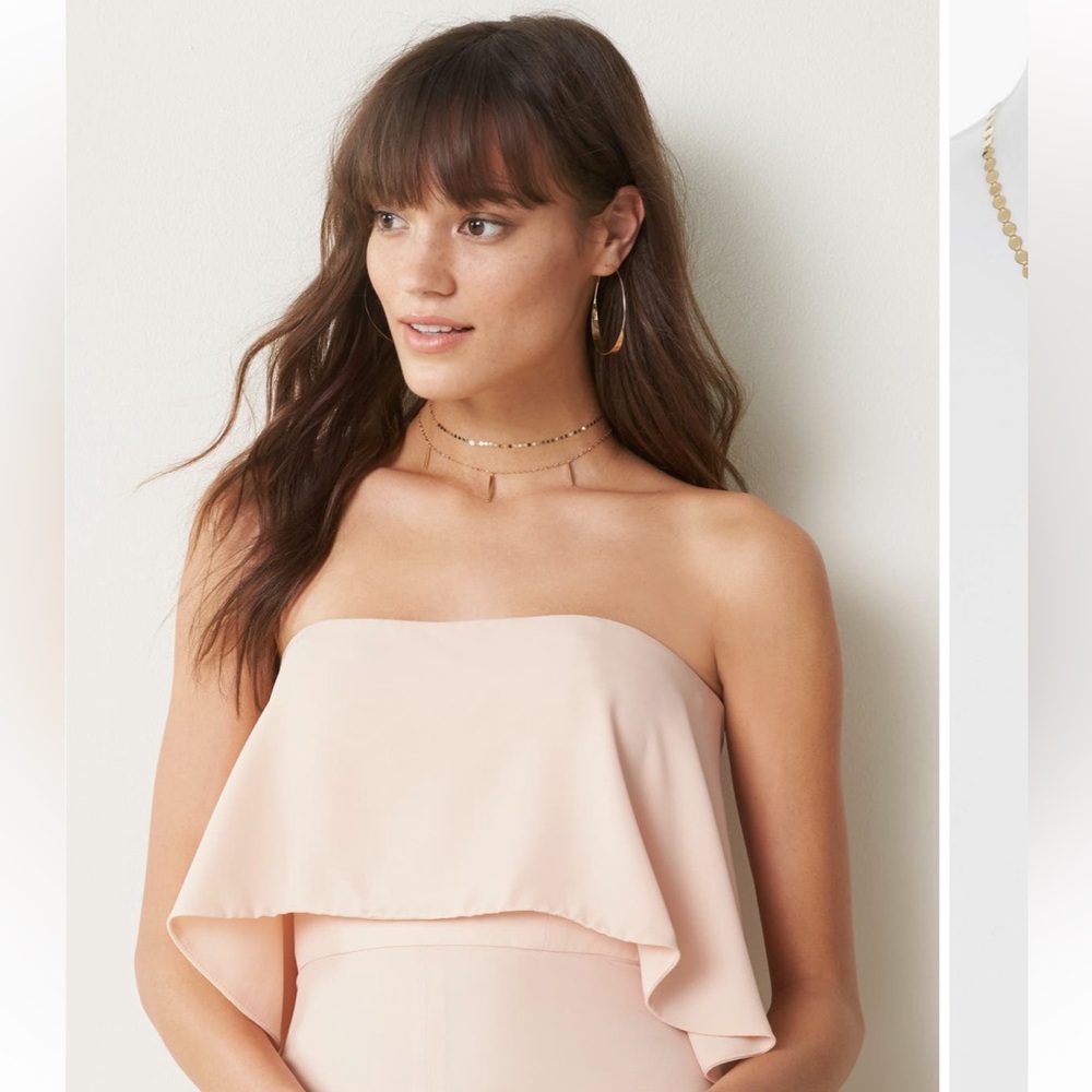 LANA Petite Nude 14K Gold Chain Choker